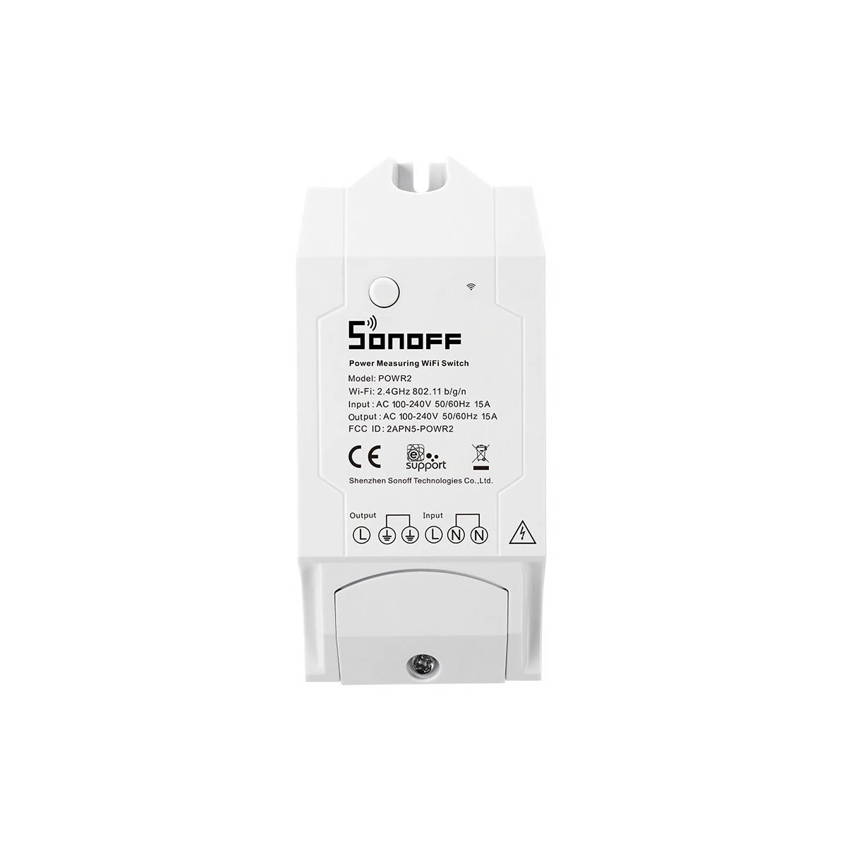 Medidor de Consumo Eléctrico Sonoff POW-R2 – SAUTE